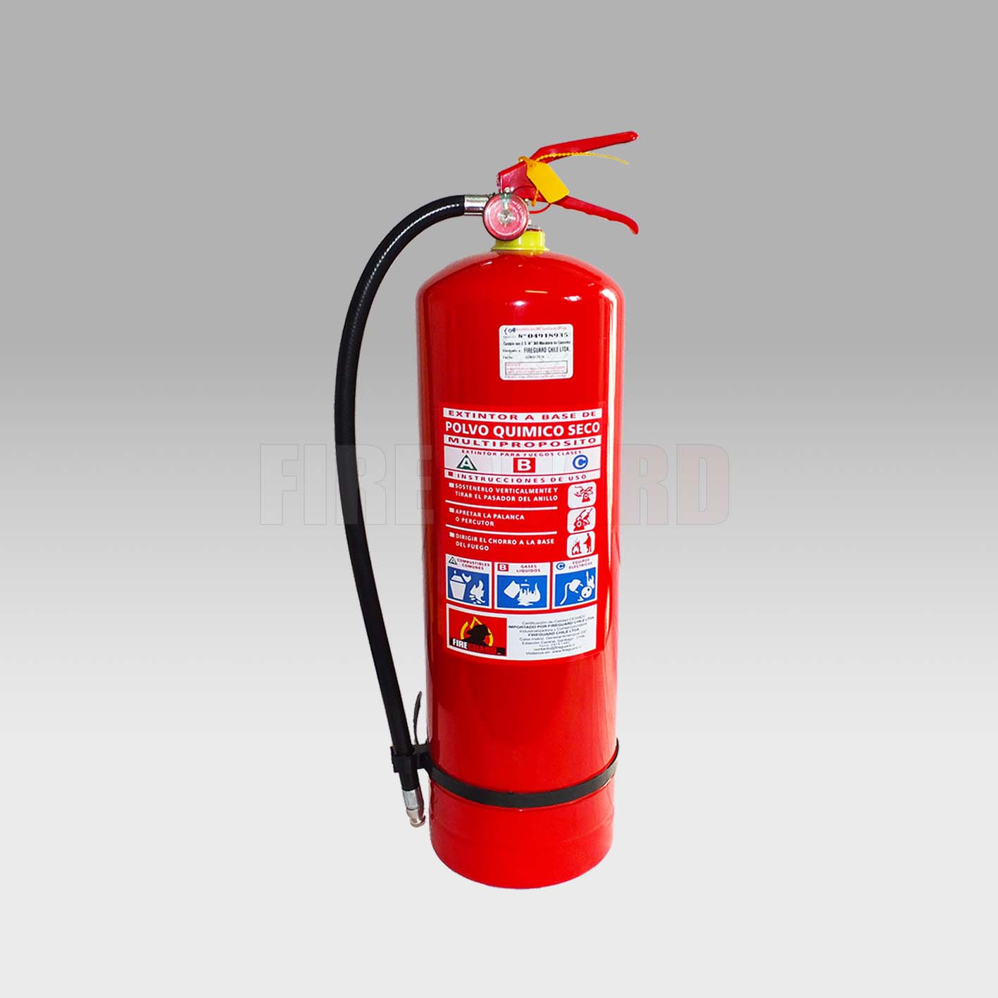 Extintor 10KG PQS ABC 90%